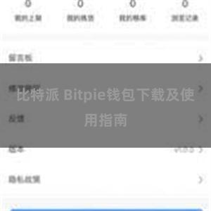 比特派 Bitpie钱包下载及使用指南