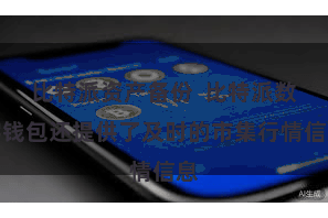 比特派资产备份 比特派数字钱包还提供了及时的市集行情信息